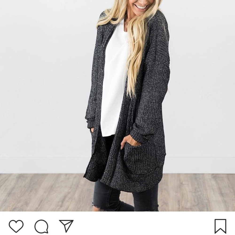 Stevie Hender Cardigan NWT Small - Navy